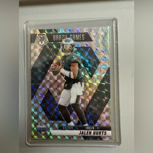 💰JALEN HURTS-Panini 2025 Mosaic Football Brazil Games Genesis Insert #267 Eagles